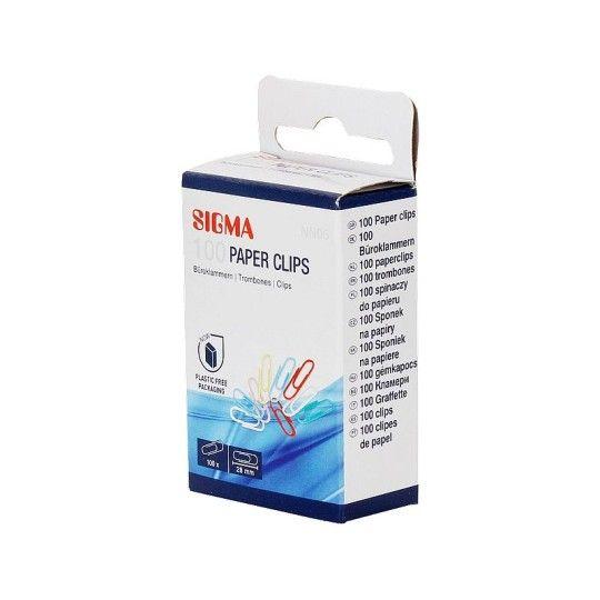 100ШТ СКРЕПКИ 28ММ SIGMA