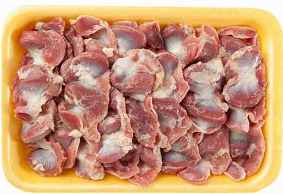 Желудки цыпленка бройлера Курочка Ряба замороженные подложка вес