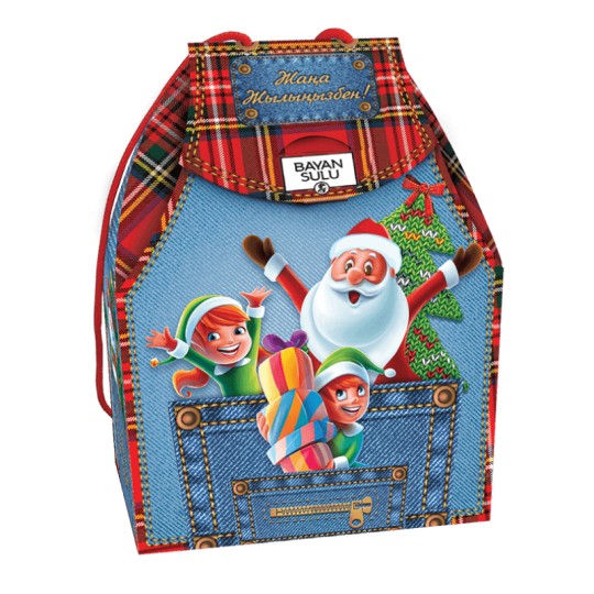 ПОДАРОК НОВОГОДНИЙ БАЯН СУЛУ НОВОГОДНИЙ РЮКЗАК 500Г