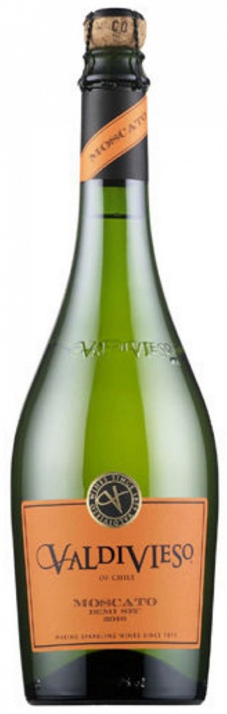 Вино игристое Valdivieso Moscato белое полусухое 0,75 л (Чили)