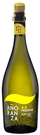 Вино игристое Anoranza Frizzante белое сладкое 0,75 л (Испания)