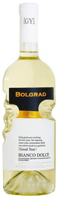 Вино белое Bolgrad Bianco Dolce полусладкое 0,75 л (Украина)