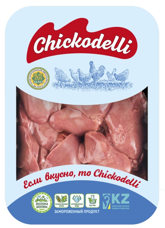 CHICKODELLI ПЕЧЕНЬ ПОДЛОЖКА ЗАМ ВЕС