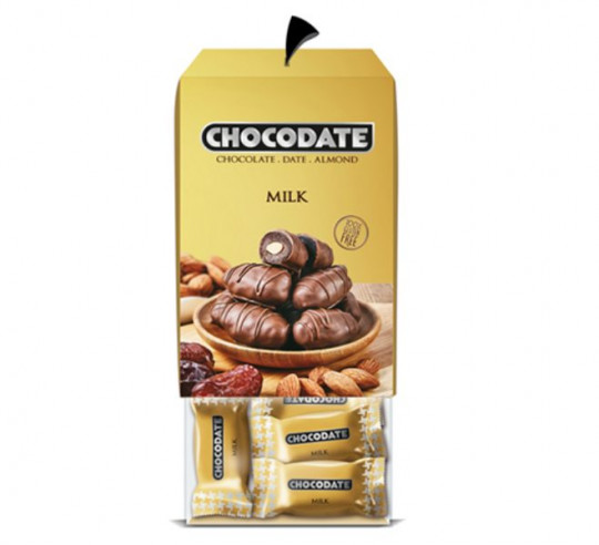КОНФЕТЫ  CHOCODATE ФИНИКИ В МОЛОЧНОМ ШОК 200Г