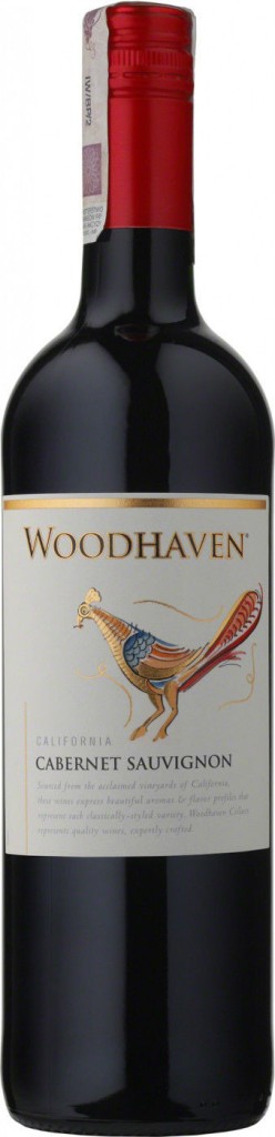 Вино красное Woodhaven Cabernet Sauvignon полусухое 0,75 л (США)