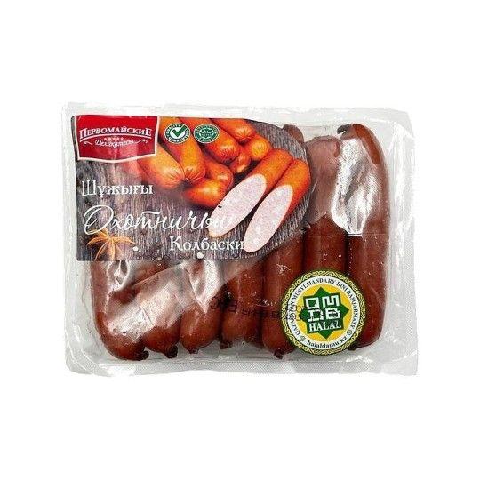КОЛБАСКИ ПЕРВОМАЙСКИЕ ДЕЛИКАТЕСЫ ОХОТНИЧЬИ П/К 430 Г В/УПАК.