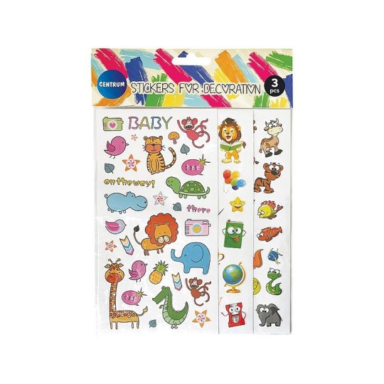 ДЕКОРАТИВНЫЕ НАКЛЕЙКИ БУМАЖНЫЕ 89728