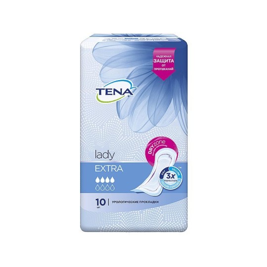 Прокладки урологические TENA LADY Extra 10 шт