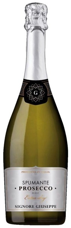 Винно игристое Signore Giuseppe Prosecco Spumante белое сухое 11% 0,75 л. (Италия)