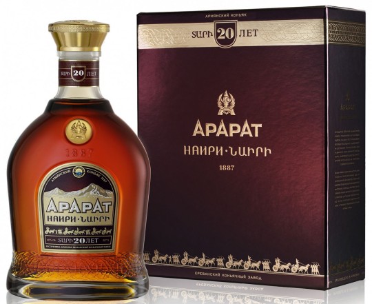 0,7Л АРАРАТ НАИРИ КОНЬЯК П/У