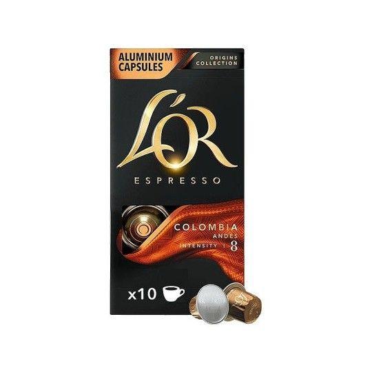 КОФЕ КАПСУЛА L’OR ESPRESSO COLOMBIA 10ШТ КАРТ/УП