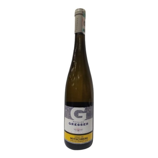 Вино белое Remy Gresser Moenchberg Gewurtztraminer Blanc сухое 13,5% 0,75 л