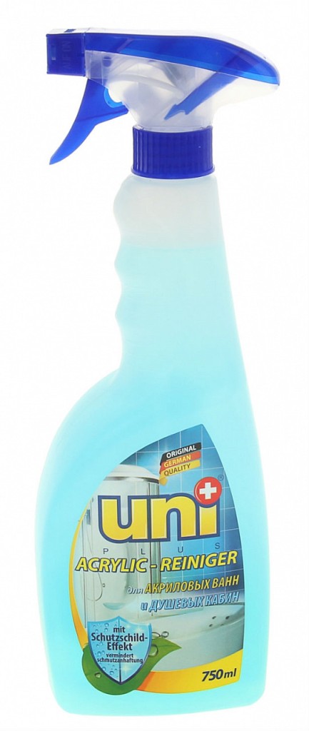 750МЛ Чистящее средство для акриловых ванн UNIPLUS