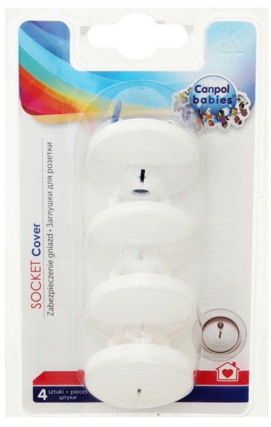 Заглушки для розетки Canpol 4 шт