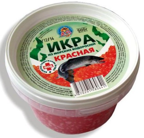 АС Икра Альгиновая красная 500 гр