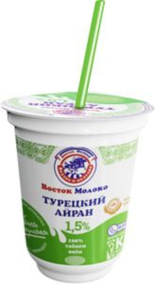 АЙРАН ТУРЕЦКИЙ ВОСТОК МОЛОКО 1,5% 300МЛ П/СТ