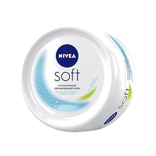 Крем для лица, рук и тела Nivea Soft интенсивный увлажняющий 200 мл
