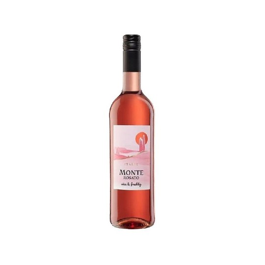 Вино розовое Monte Rosato полусладкое 9,5% 0,75 л
