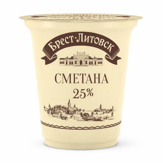 Брест-Литовск | Сметана 25% 315 гр