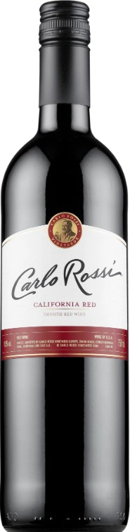 Вино красное Carlo Rossi California Red, 0,75 л. (США)