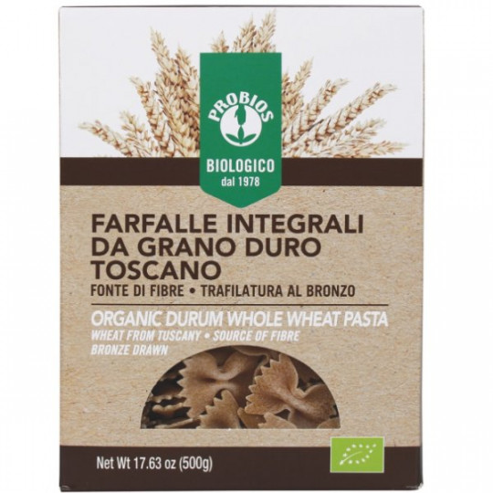 PROBIOS|Паста "FARFALLE" из твердой пшеницы 500г