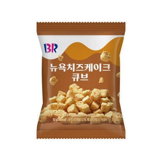 КУБИКИ КОРЕЙСКИЕ BASKIN ROBBINS ЧИЗКЕЙК NEW YORK 52ГР