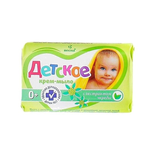 Крем-мыло детское Весна череда 90 г