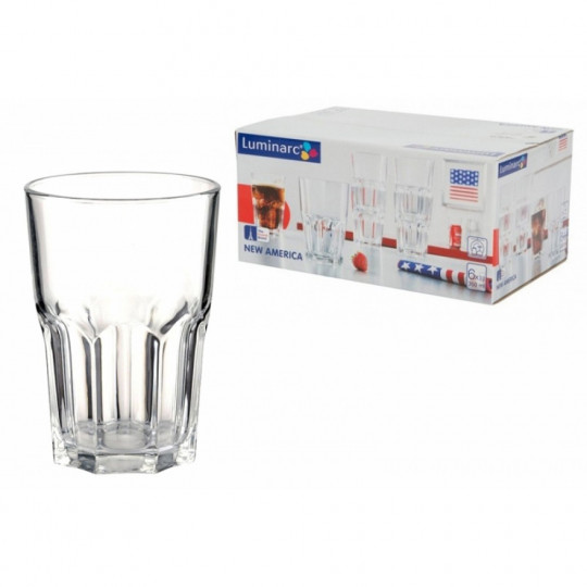  Набор стаканов Luminarc New America высокий 6 шт 350 мл