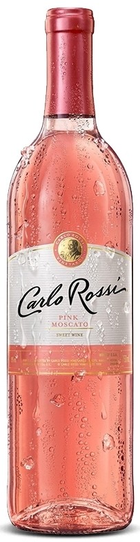 Вино Carlo Rossi Pink Moscato розовое сладкое 9% 0,75 л. (США)