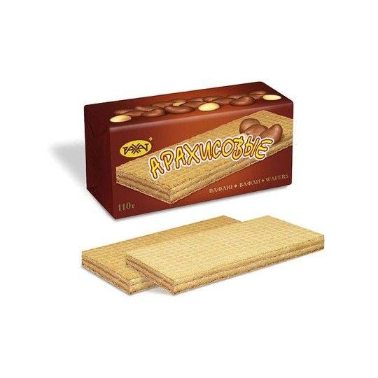 Вафли "Арахисовые" Рахат 110 гр.