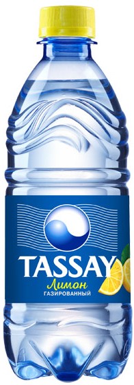 Вода Tassay с лимоном газированная 1 л