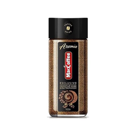 Кофе MacCoffee Aromio молотый в растворимом 100 г