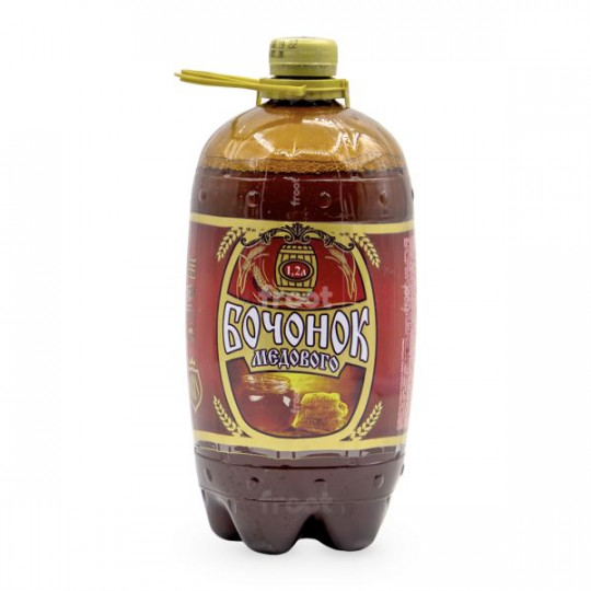Квас Обис Бочонок Медового, 1.2 л