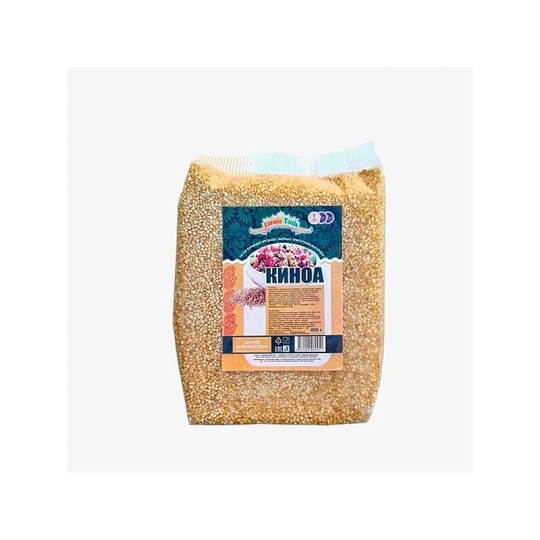 EURASIA FOODS КРУПА КИНОА БЕЛАЯ 400Г