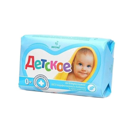 Мыло детское Весна нейтральное 90 г