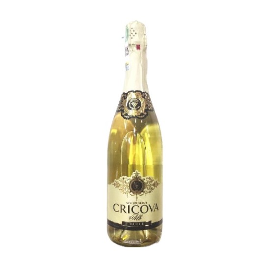 Вино игристое Cricova белое сладкое 0,75 л (Молдова)