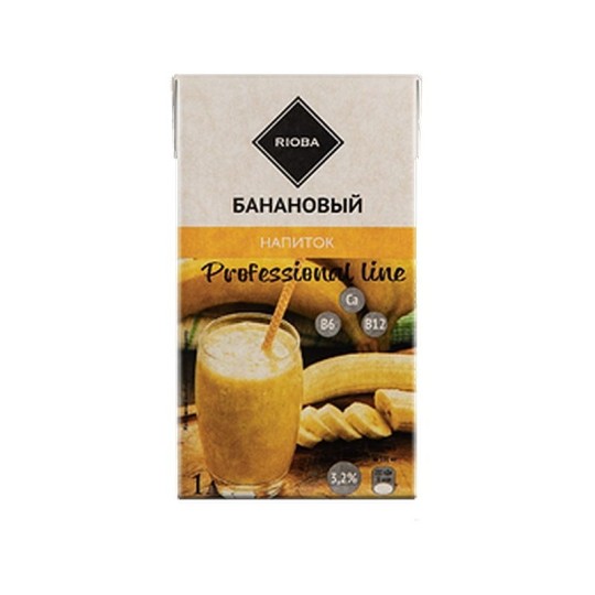 1Л НАПИТОК БАНАН-КОКОС RIOBA