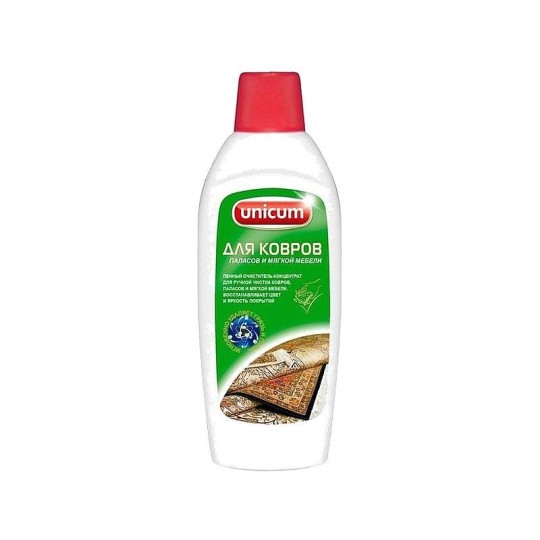 Средство для ручной чистки ковров и мягкой мебели Unicum 480 мл.