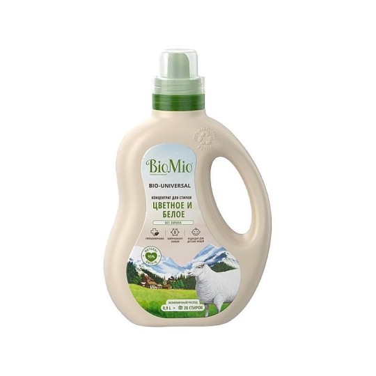 ГЕЛЬ Д/СТИРКИ BIO MIO УНИВЕРСАЛЬНЫЙ 900МЛ