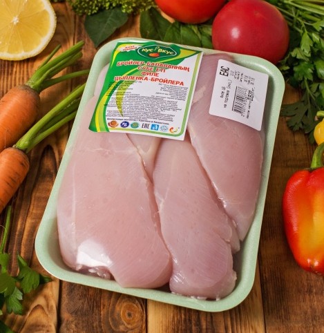 Филе цыпленка-бройлера Кус Вкус охлажденное