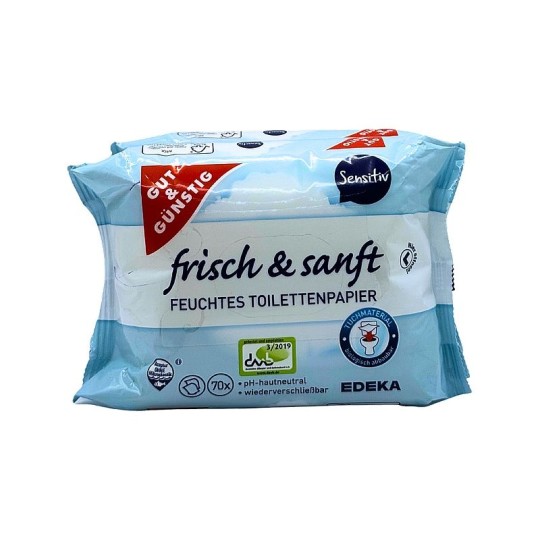 GG ВЛАЖНАЯ ТУАЛЕТ.БУМАГА SENSITIV 140ШТ