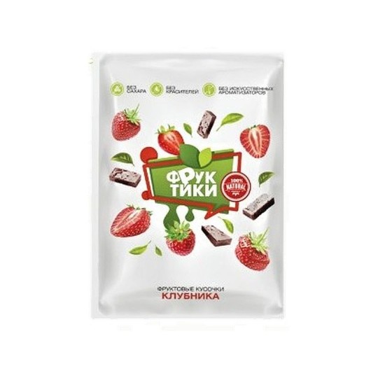ПАСТИЛА ФРУКТИКИ ВКУС КЛУБНИКА 25ГР 