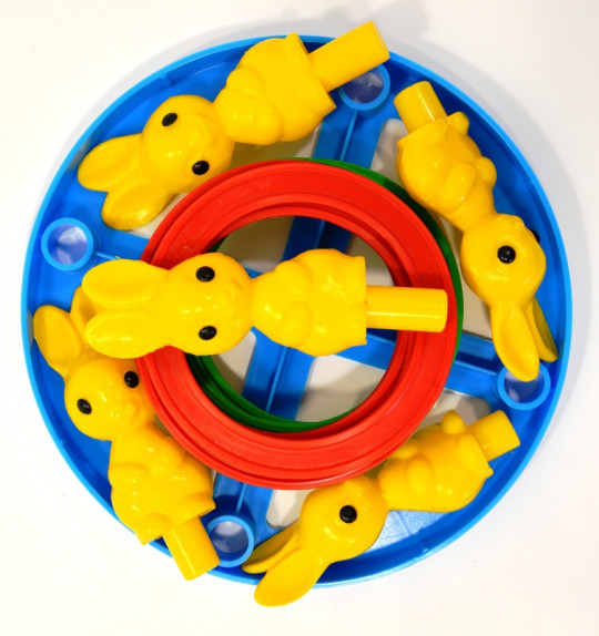 Игра "Кольцеброс Зайчики" PLASTMASTER