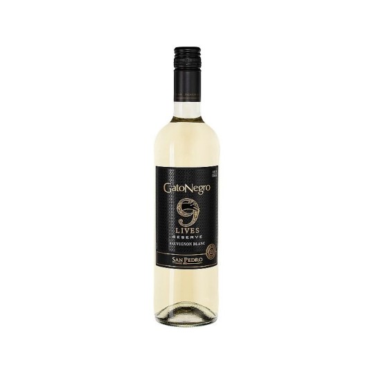 Вино Gato Negro 9 Lives Reserve Sauvignon Blanc белое сухое 12,5% 0,75 л.