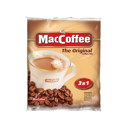 MacCoffee| кофейный напиток "The Original 3в1" 25 пакетиков