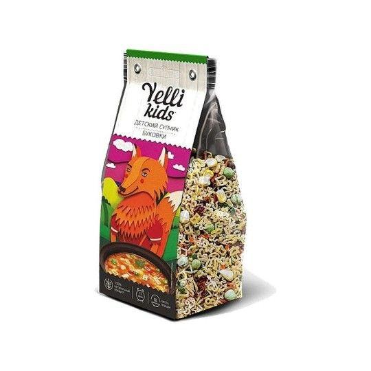 "Yelli" детский супчик Буковки 80 г./9