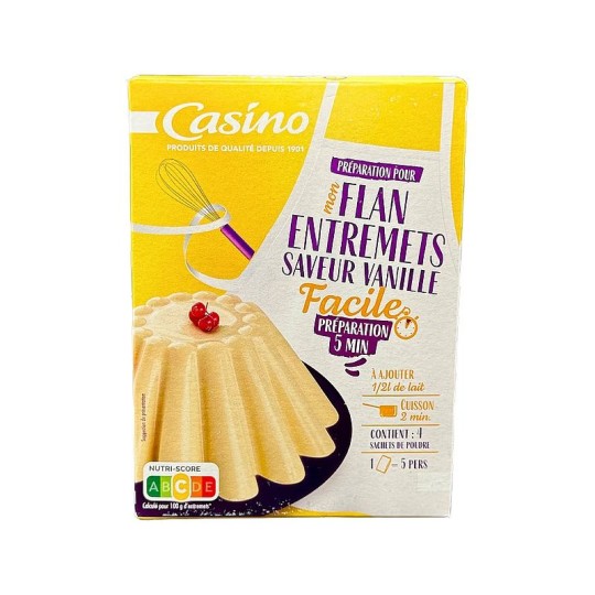 CASINO СМЕСЬ Д/ПРИГОТ.ЗАВАРН КРЕМА ВК.ВАНИЛИ 260Г