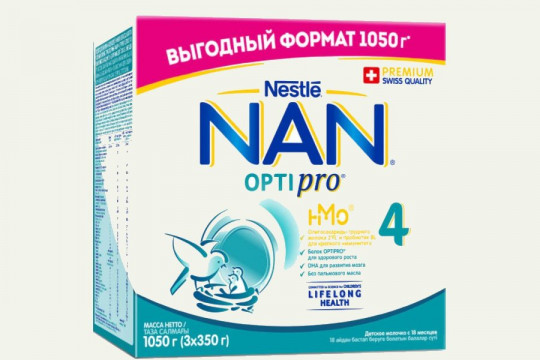 ДЕТСКОЕ ПИТАНИЕ СМЕСЬ NAN №4 1050ГР