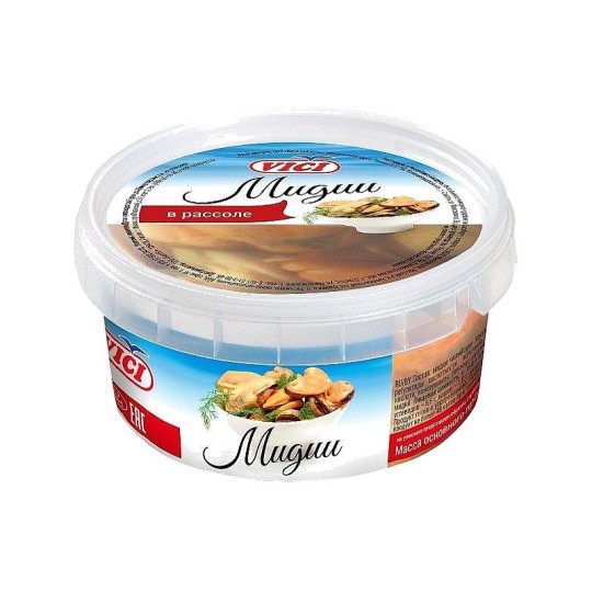 VICI| Мидии в рассоле охлажденные , 200 гр