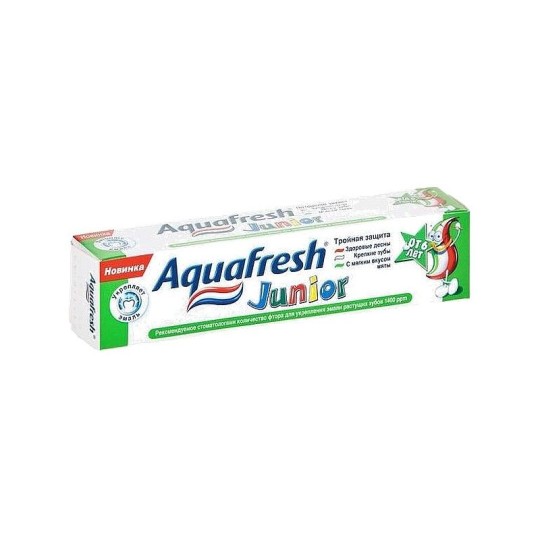 Зубная паста Aquafresh Юниор 50 мл